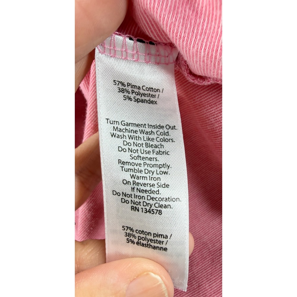 Vineyard Vines Edgartown Hooded T-Shirt Pink Whale Logo Long Sleeve Womens M - Picture 4 of 8